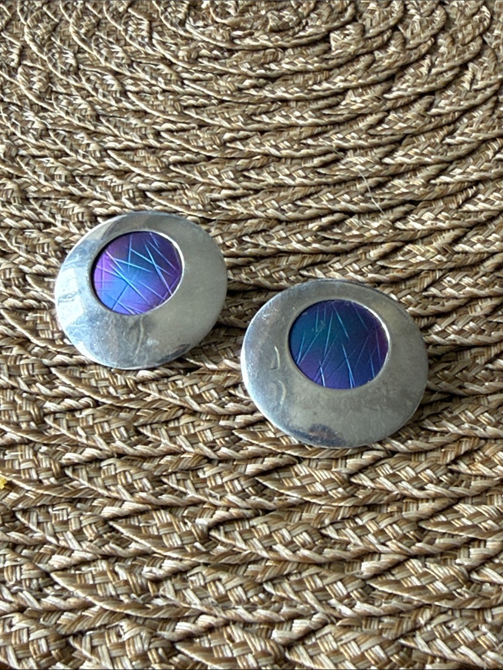 Sterling silver earrings